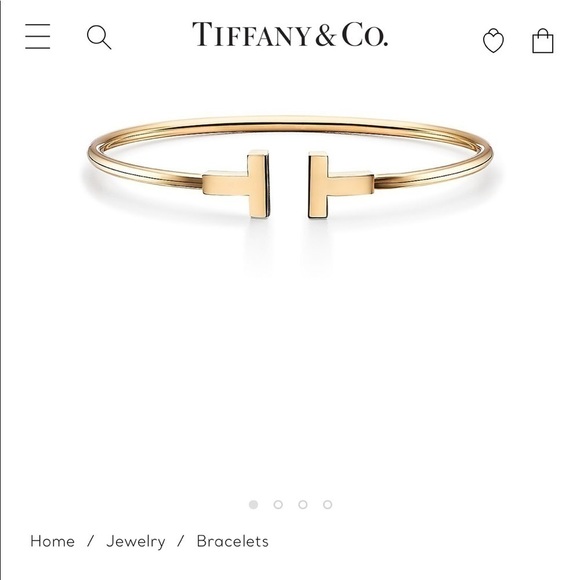 Tiffany & Co. Jewelry - SOLD Tiffany wire T bracelet thicker version